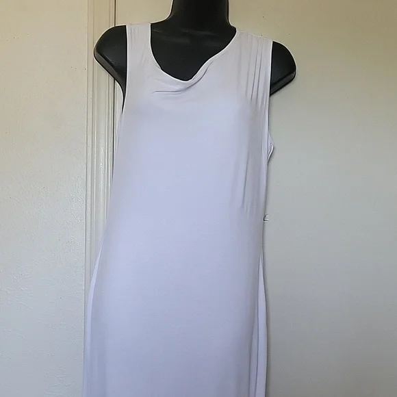 MEROKEETY Women's Sleeveless Bodycon Maxi Dress - Picture 3 of 4